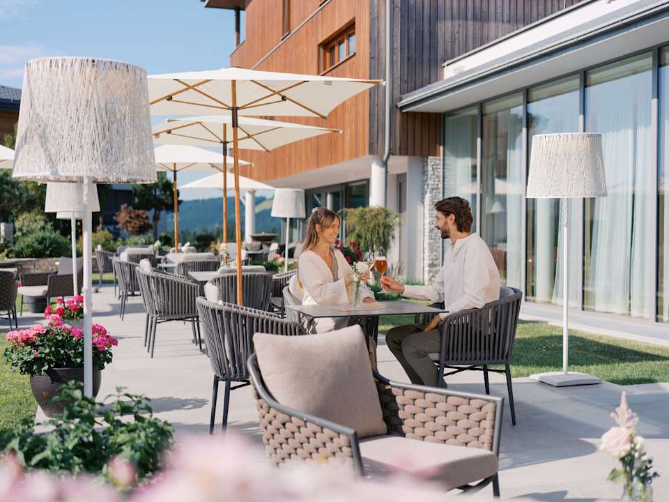 Gartenanlage Dorfhotel Fasching