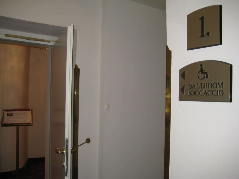 Weg zum Ballsaal Grand Hotel Bohemia