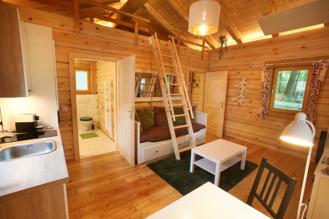 Zimmer Blockhaus Chalet Limone + Onkel Toms Hütte