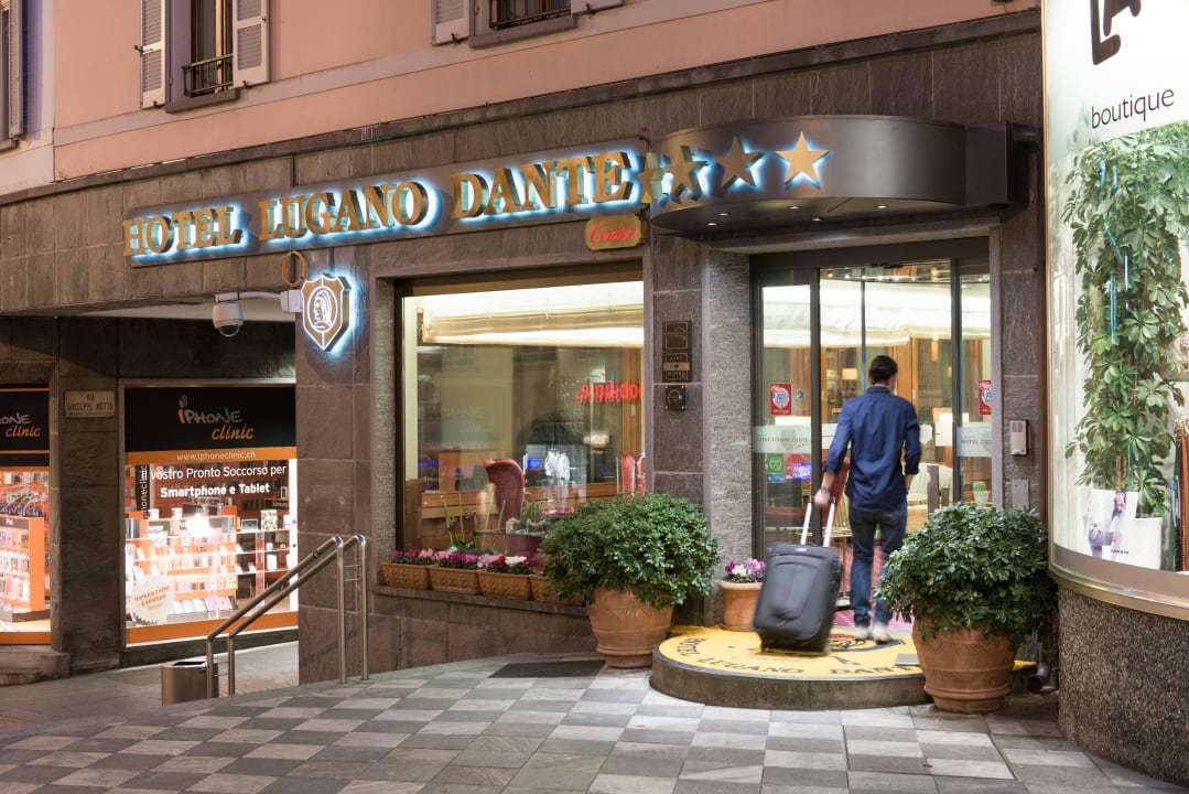 Aussenansicht Lugano Dante Center Swiss Quality Hotel