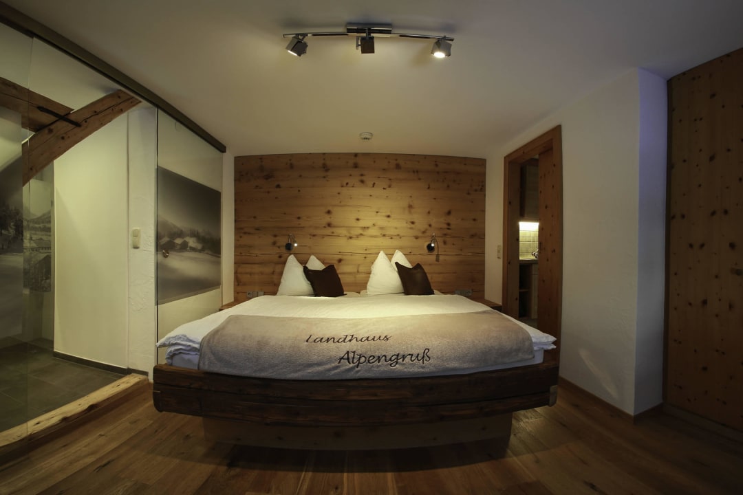Appartement Kaiser Altholz - Doppelbett Landhaus Alpengruß