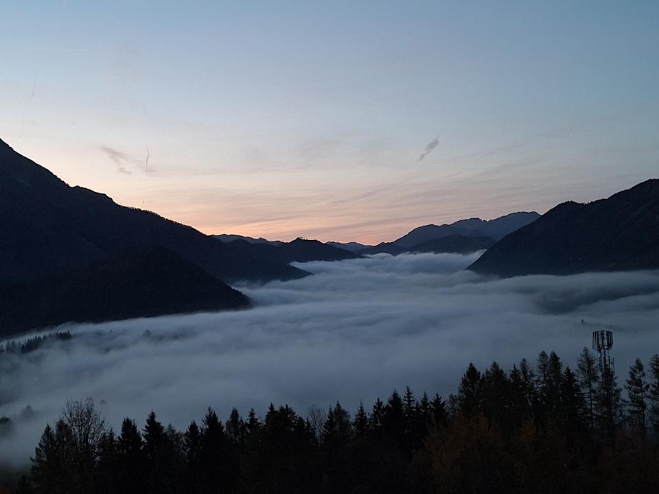 Ausblick Almgasthof Baumschlagerberg