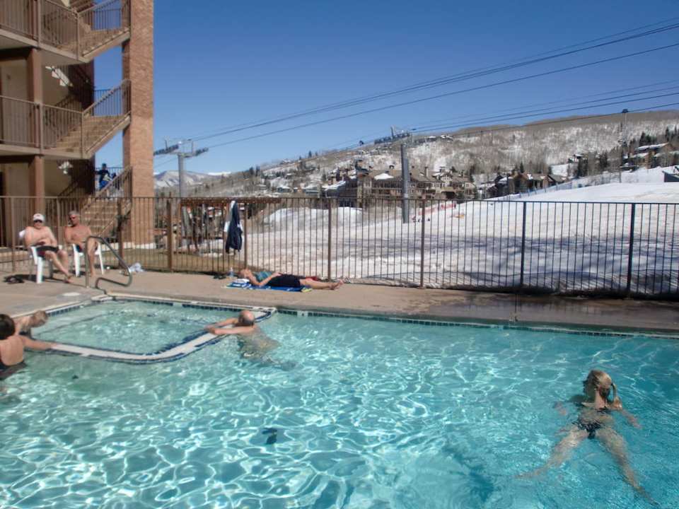 Pool Hotel Snowmass Mountain Chalet