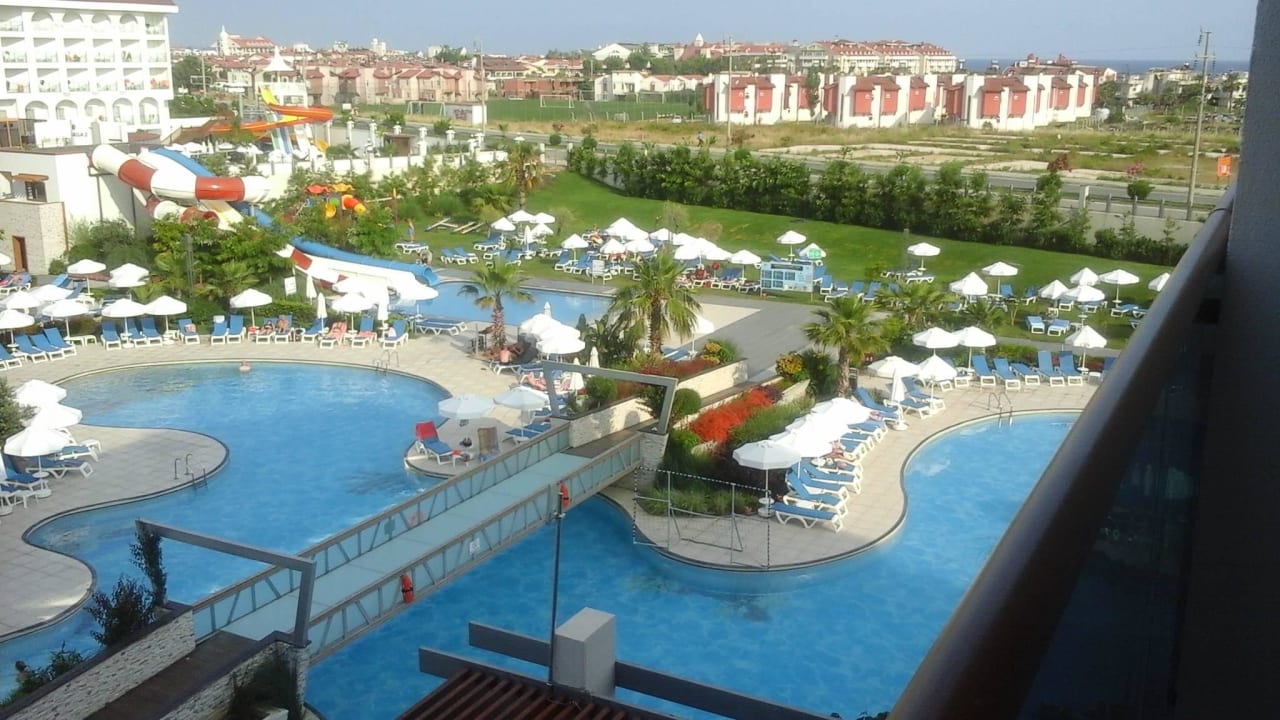 Blick vom Zimmer  (Balkon) Terrace Elite Resort