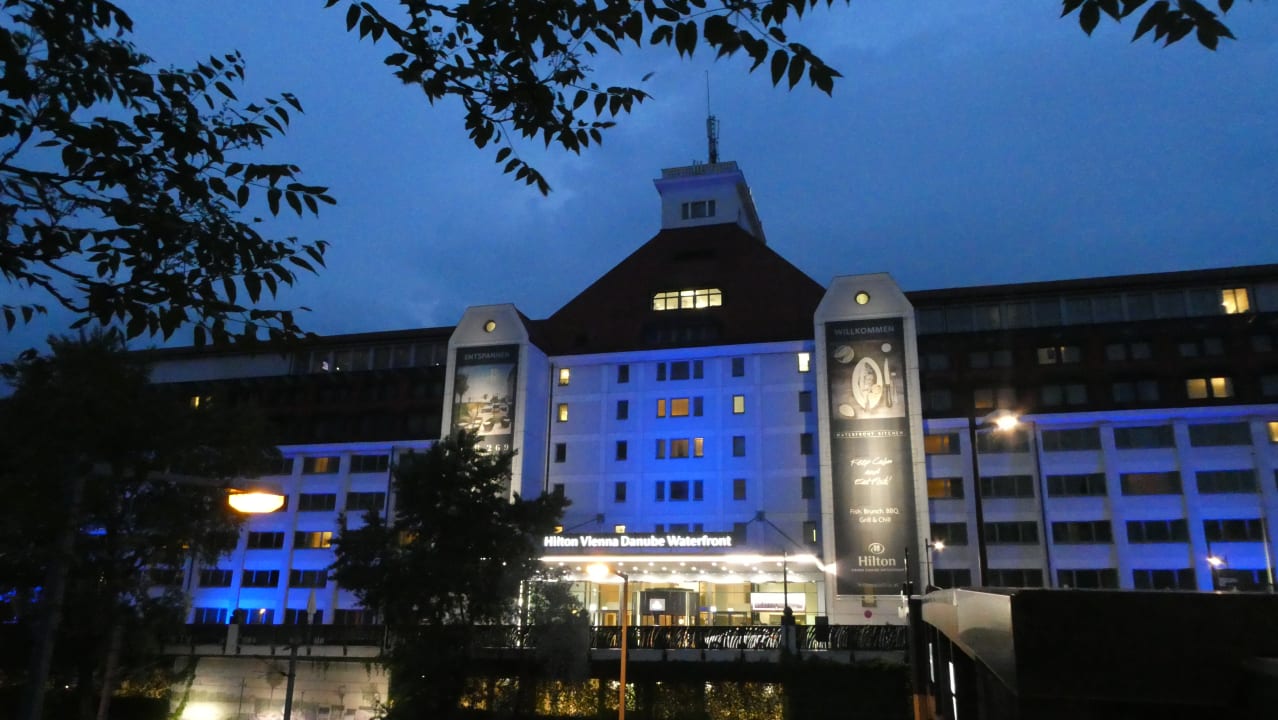 Außenansicht Hilton Vienna Waterfront