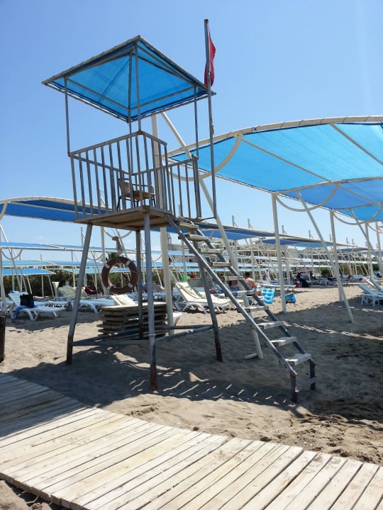 14 Tage lang keinen Life guard gesehen Seaden Sea World Resort & Spa