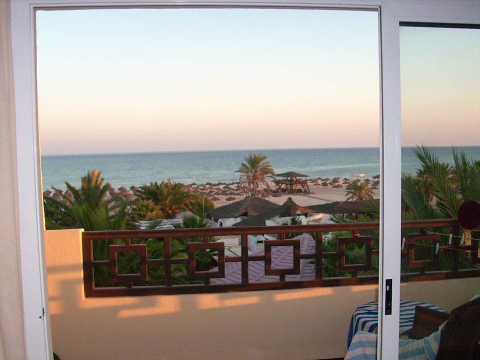 Blick aus dem Zimmer Hotel Paradis Palace