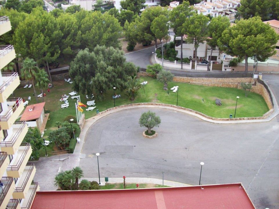 Blick auf den Parkplatz BQ Belvedere Hotel