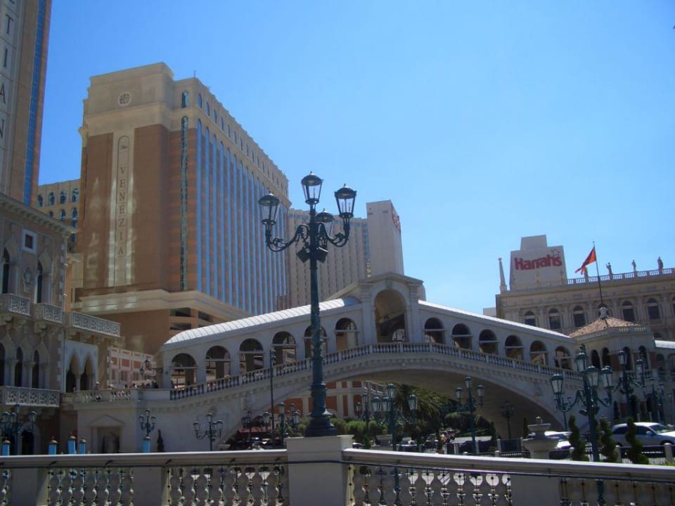 Die Rialto-Brücke vor dem Venetian und dem Venezia The Venetian Resort & Casino