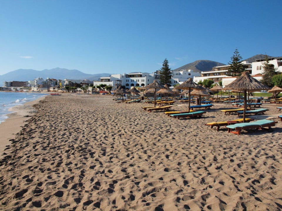 Strandlauf nur begrenzt Creta Maris Resort