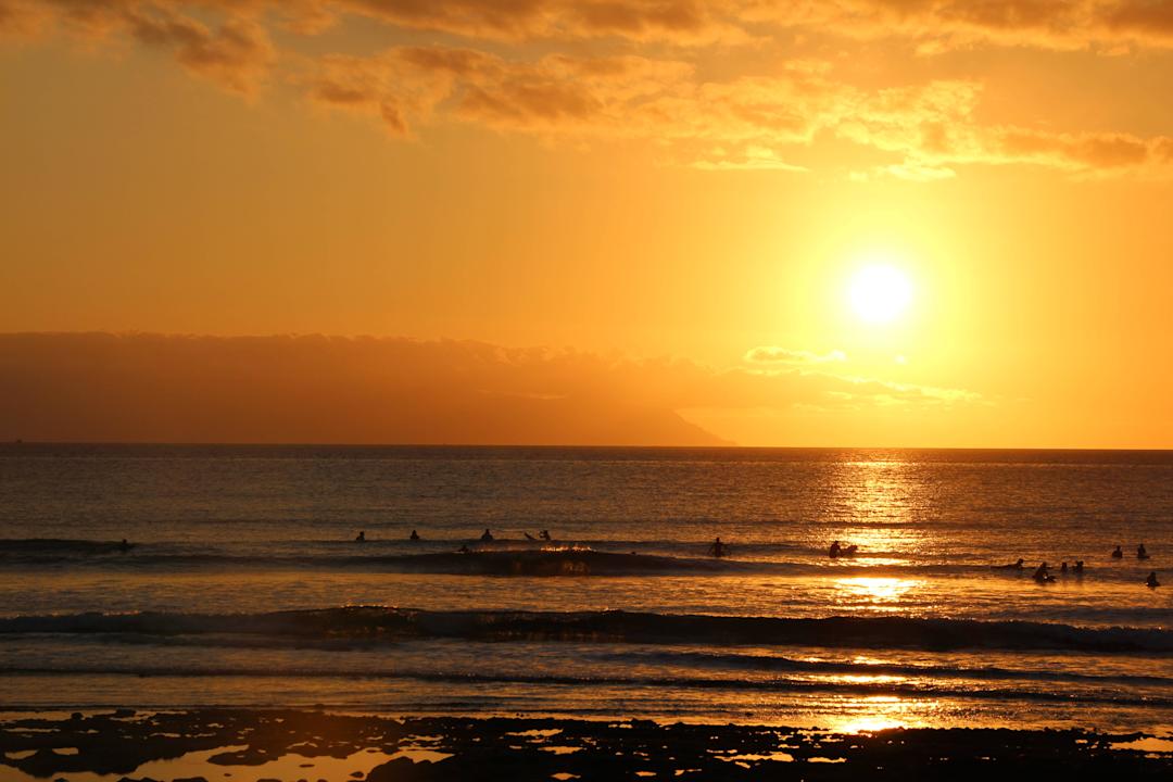 Tenerife Coucher Soleil  H10 Las Palmeras