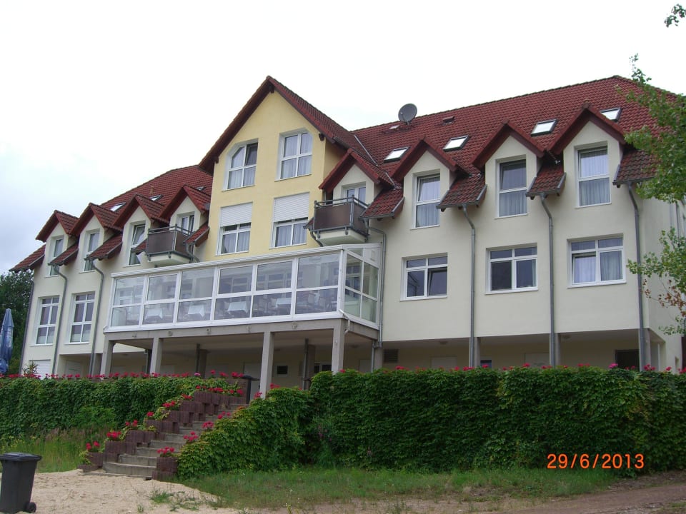 Rückseite Strandhotel Germendorf
