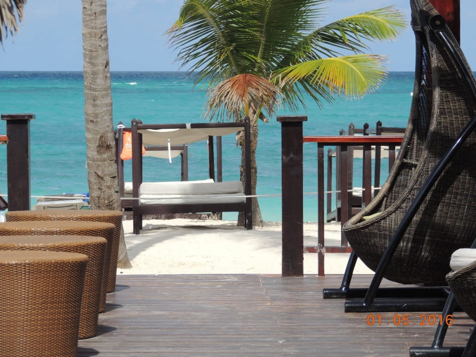 Blick von der Bar Punta Cana Princess All Suites Resort & Spa