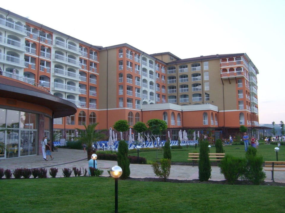 Hotel vom Strand aus Sol Luna Bay