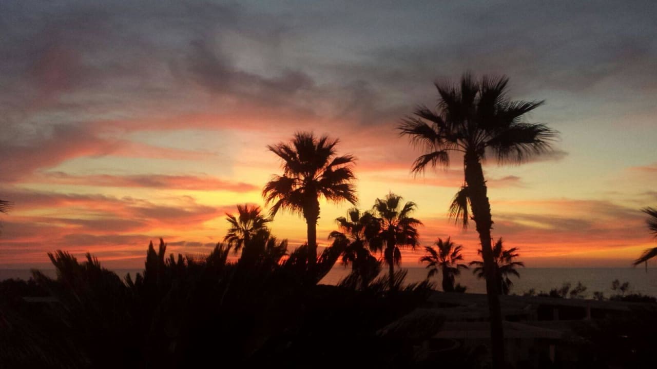 Sonnenuntergang an der Costa de la luz Aldiana Club Andalusien