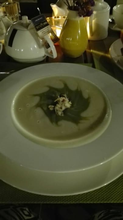 Zupa z kalafiora. Pycha Hotel Pałac Jugowice