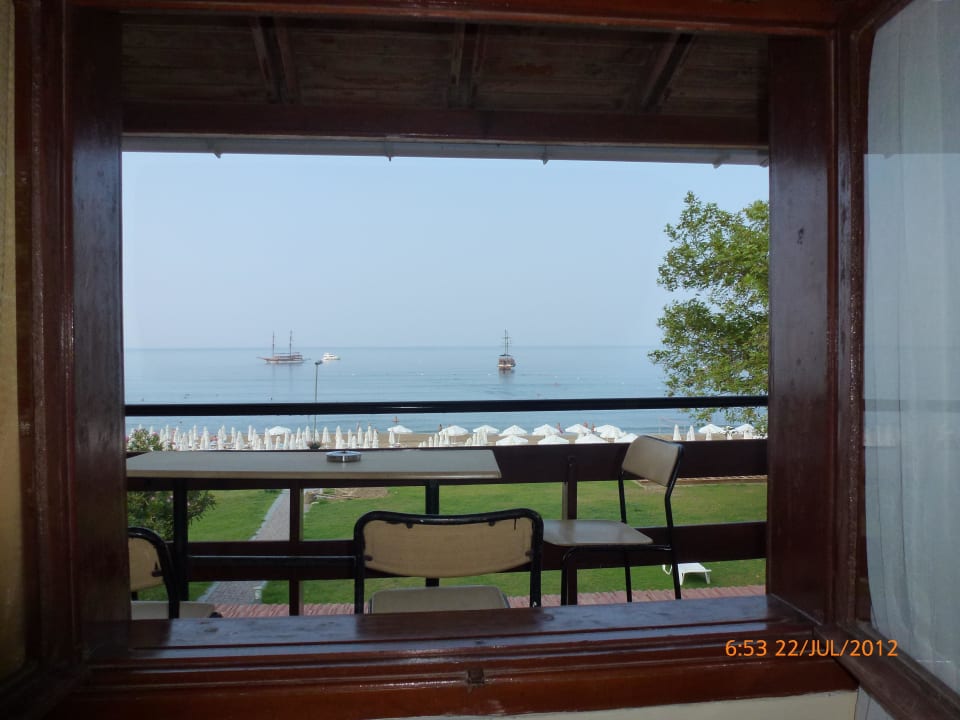 Blick aus dem Fenster Horus Paradise Luxury Resort & Club