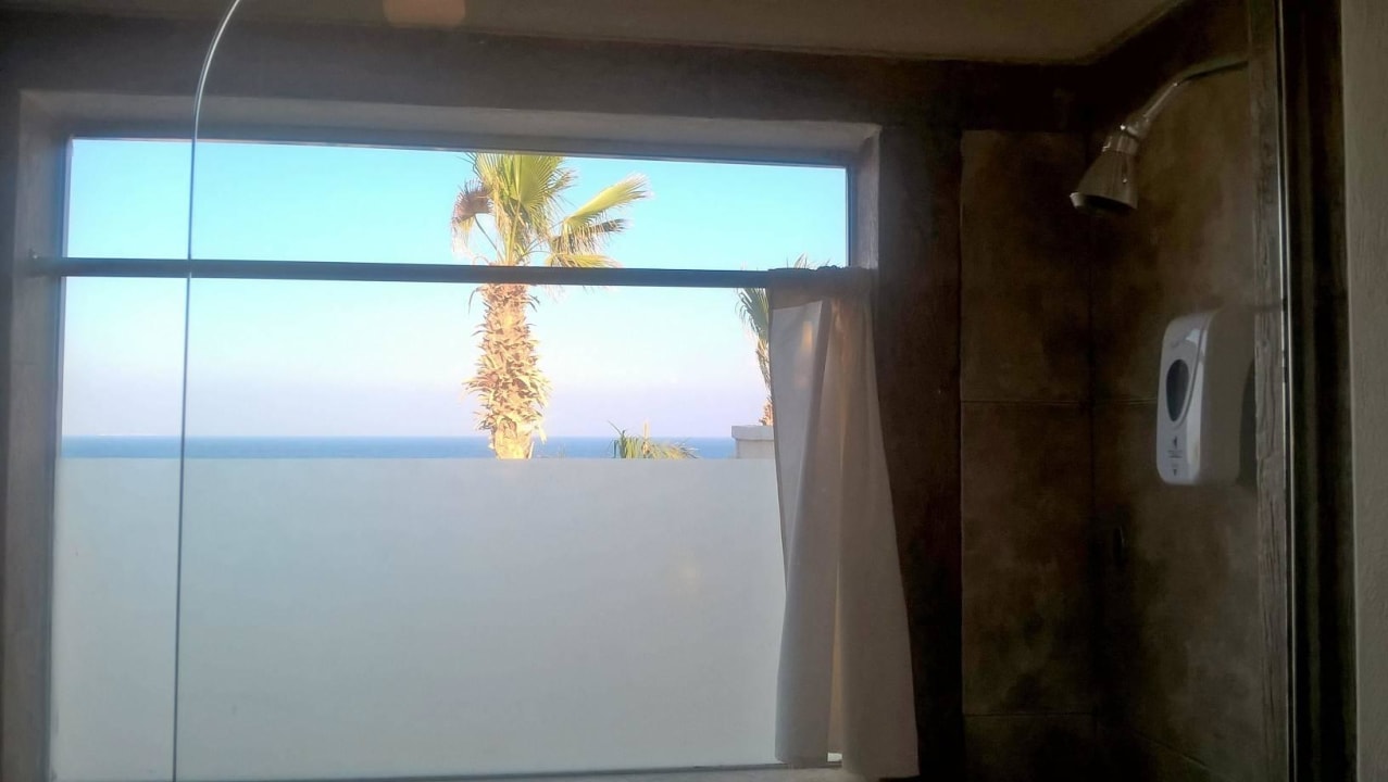 Meerblick aus der Dusche Pickalbatros Citadel Resort