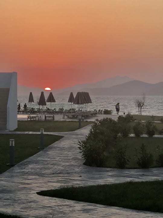 Ausblick Aeolos Beach Hotel