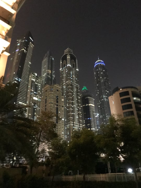 Ausblick Le Meridien Mina Seyahi Beach Resort & Waterpark