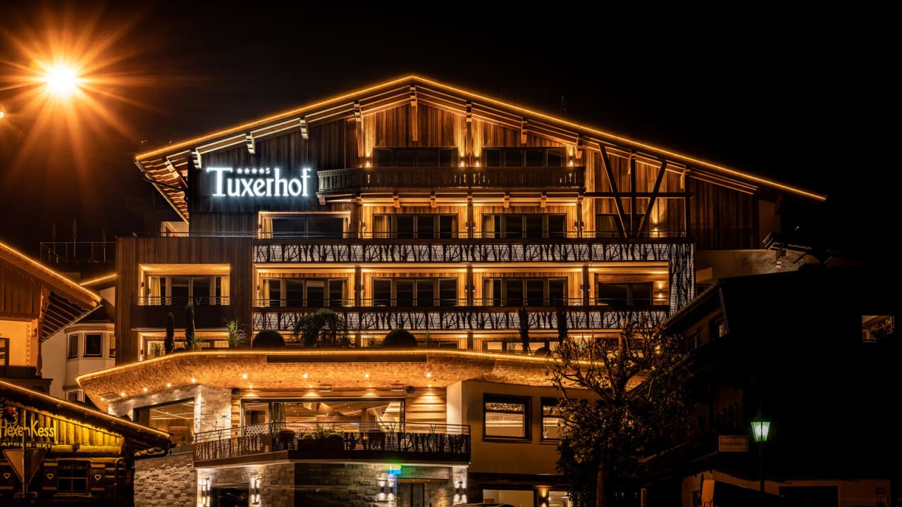 Außenansicht Hotel Alpin Spa Tuxerhof