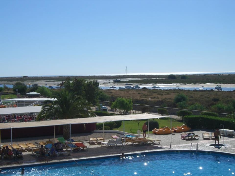 Ausblick vom Restaurant zur Lagune Golden Club Cabanas
