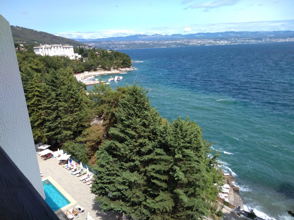 Ausblick Hotel Excelsior - Liburnia