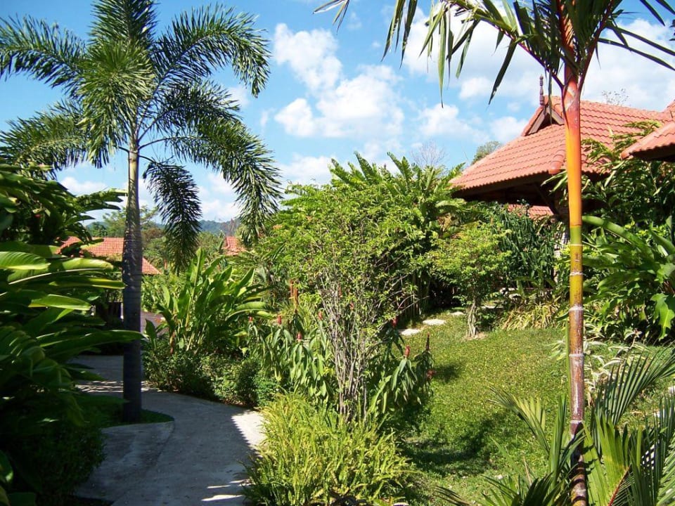 Weg zum Pool Hotel Chaw Ka Cher Tropicana Lanta Resort