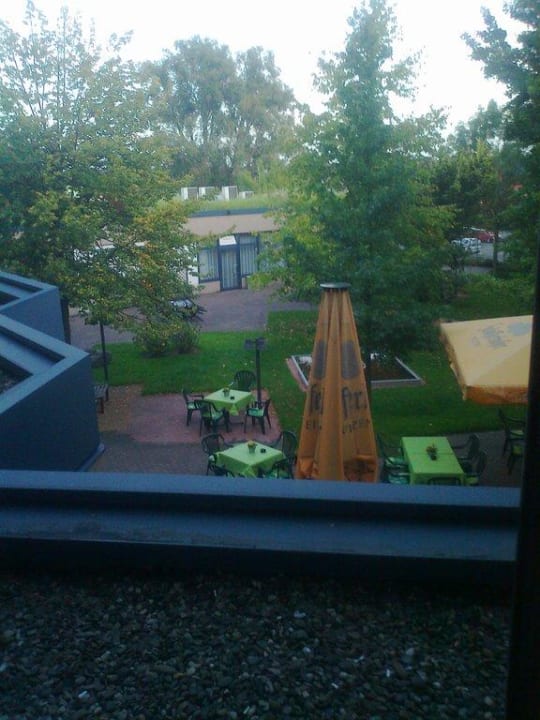 Blick aus dem Fenster H+ Hotel Köln Brühl