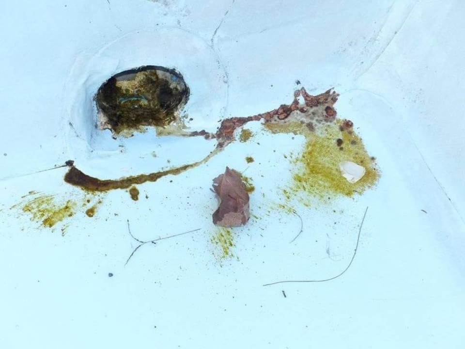 Dusche (gehört wieder mal gereinigt) Hotel Residence Relais Du Lac