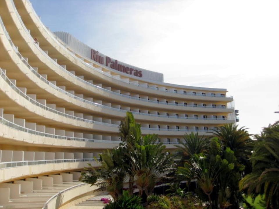 Blick von unserem Balkon Zimmer 231 Hotel Riu Palace Palmeras