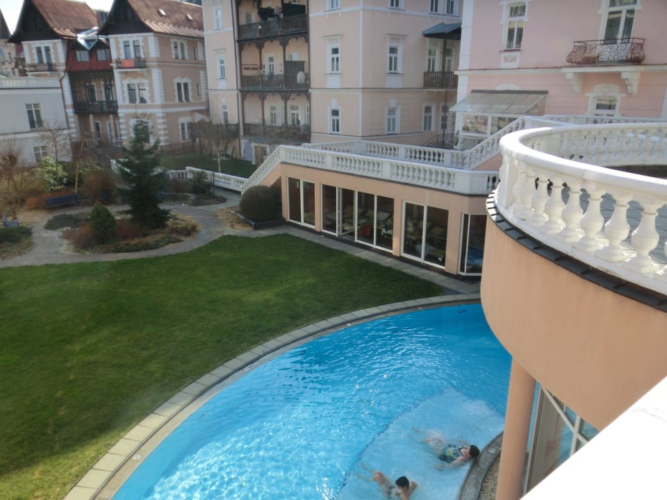 Aussenpool Falkensteiner Spa Resort Marienbad