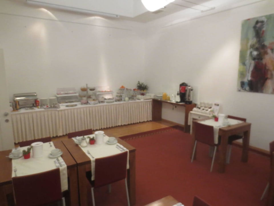 Frühstücksbuffet Hotel Papageno