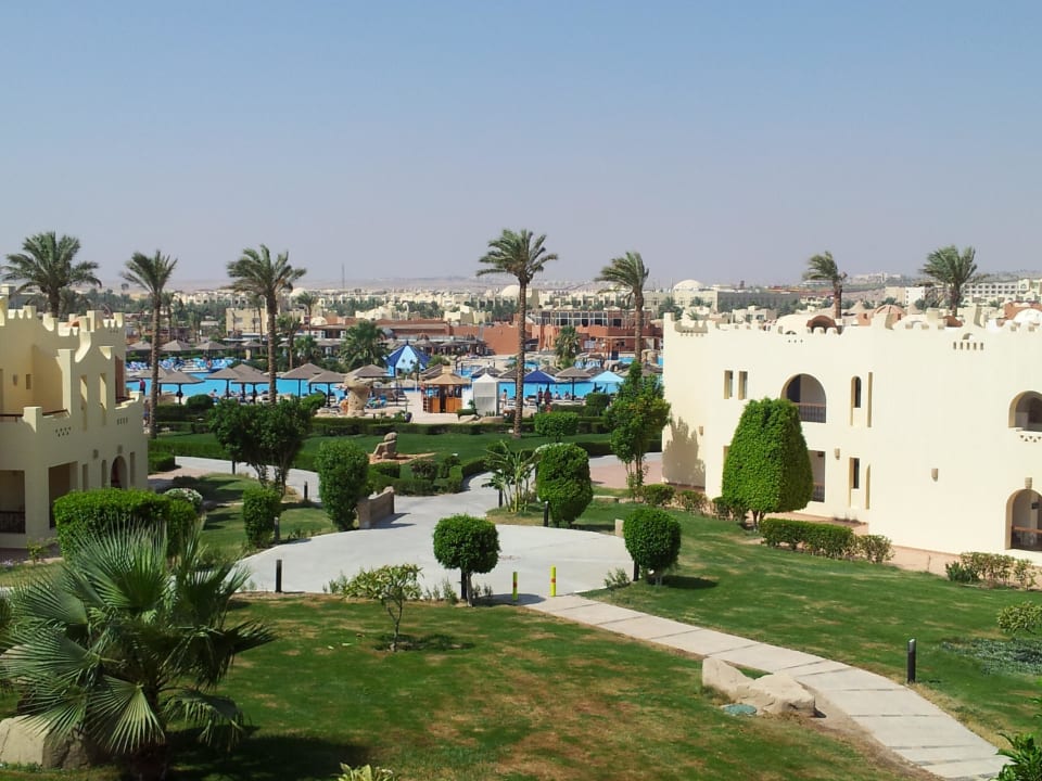 Blick vom Zimmer SUNRISE Royal Makadi Resort