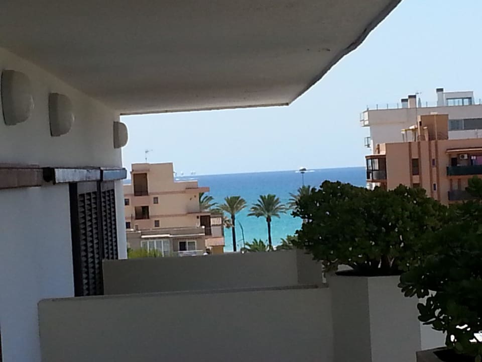 Nochmal auf dem Balkon allsun Hotel Cristóbal Colón