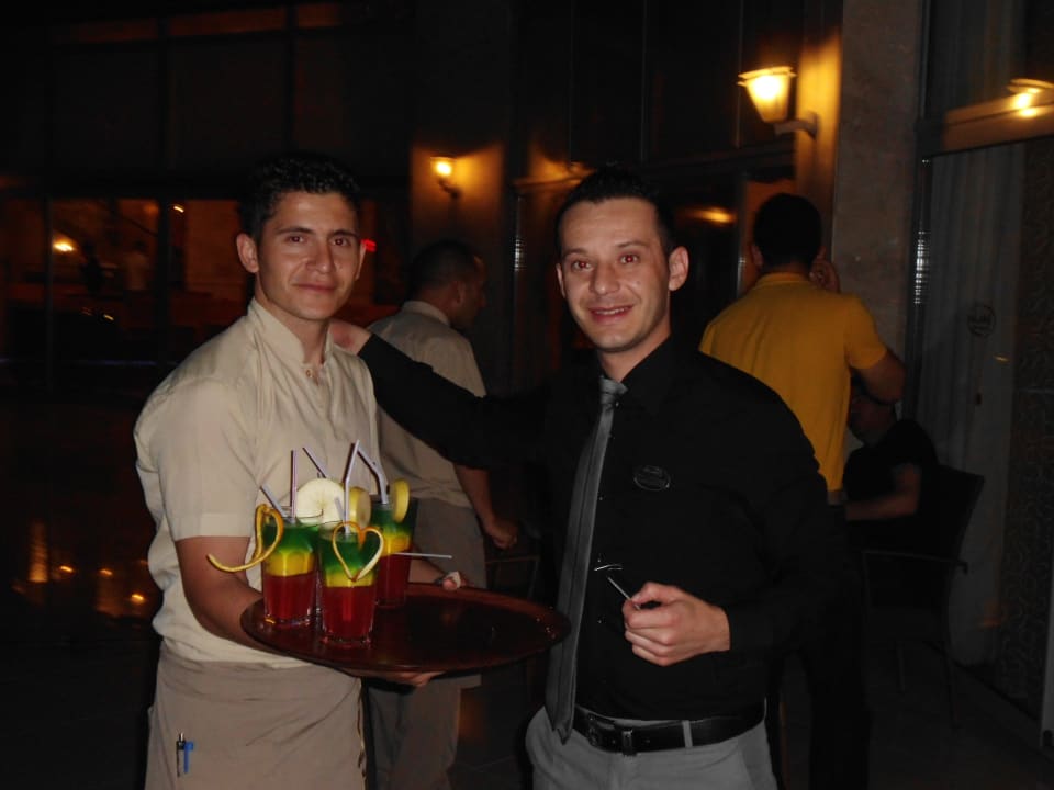 Cengiz mit Kollege Alaiye Resort & Spa