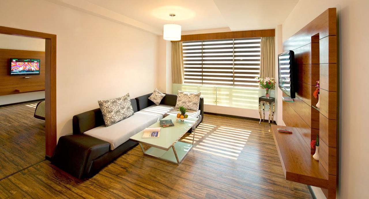 Suite Living Room Hotel Sandy's Tower