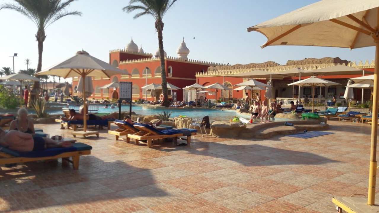 Hotelanlage, Poolbereich Pickalbatros Alf Leila Wa Leila Resort - Neverland Hurghada