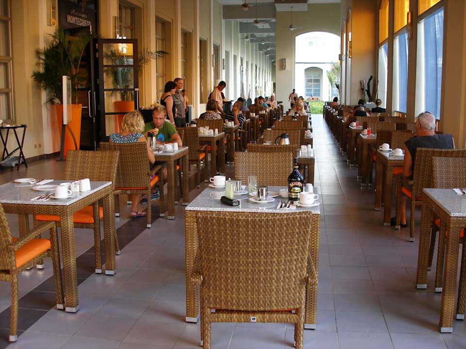 Beim Frühstück Hotel Riu Palace Bavaro