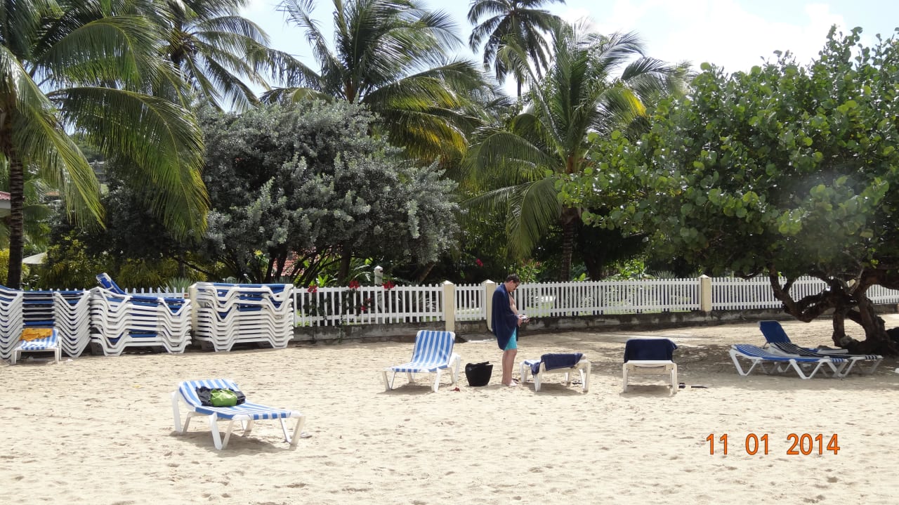 Garten und Strand Radisson Grenada Beach Resort
