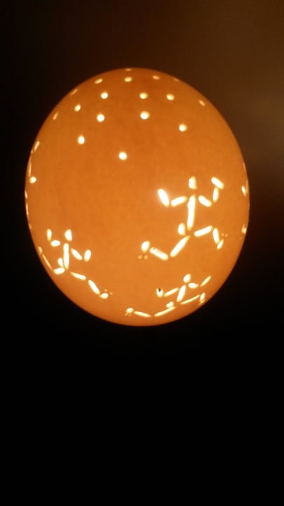 Nachttischlampe Wabi Game Lodge