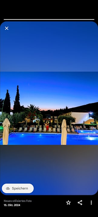 Ausblick Philoxenia Hotel