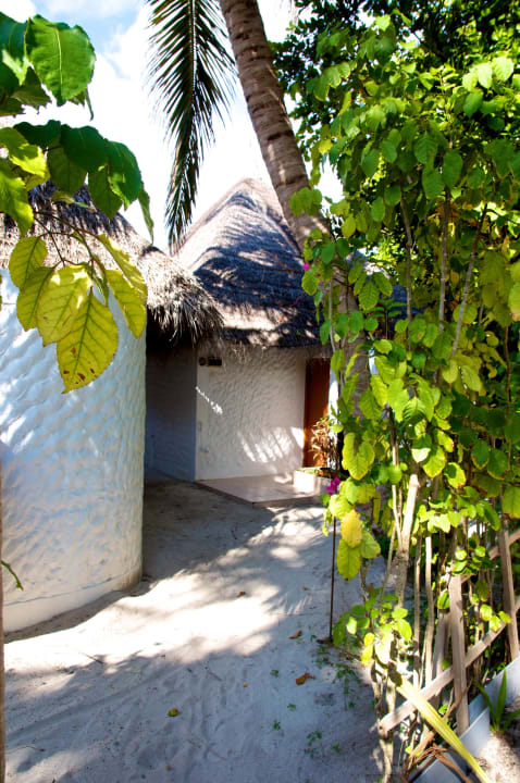 Bungalow von hinten Angaga Island Resort