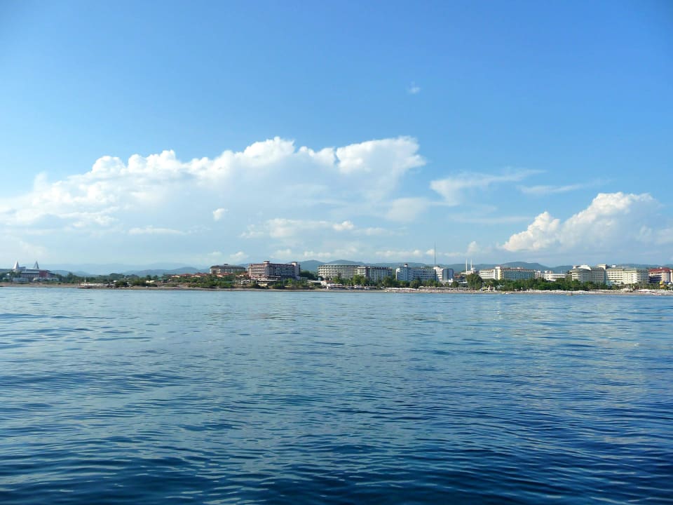Hinteransicht Insel Hotel Gardenia Beach