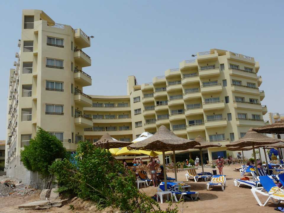 Vom Strand aus Magic Beach Hotel Hurghada