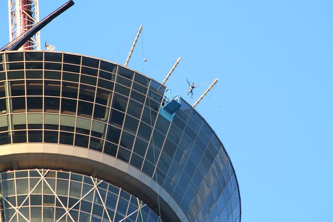 Sprung vom Stratosphere Tower The STRAT Hotel, Casino and SkyPod