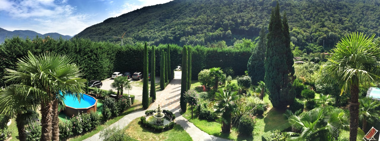 Gartenanlage Villa Banana