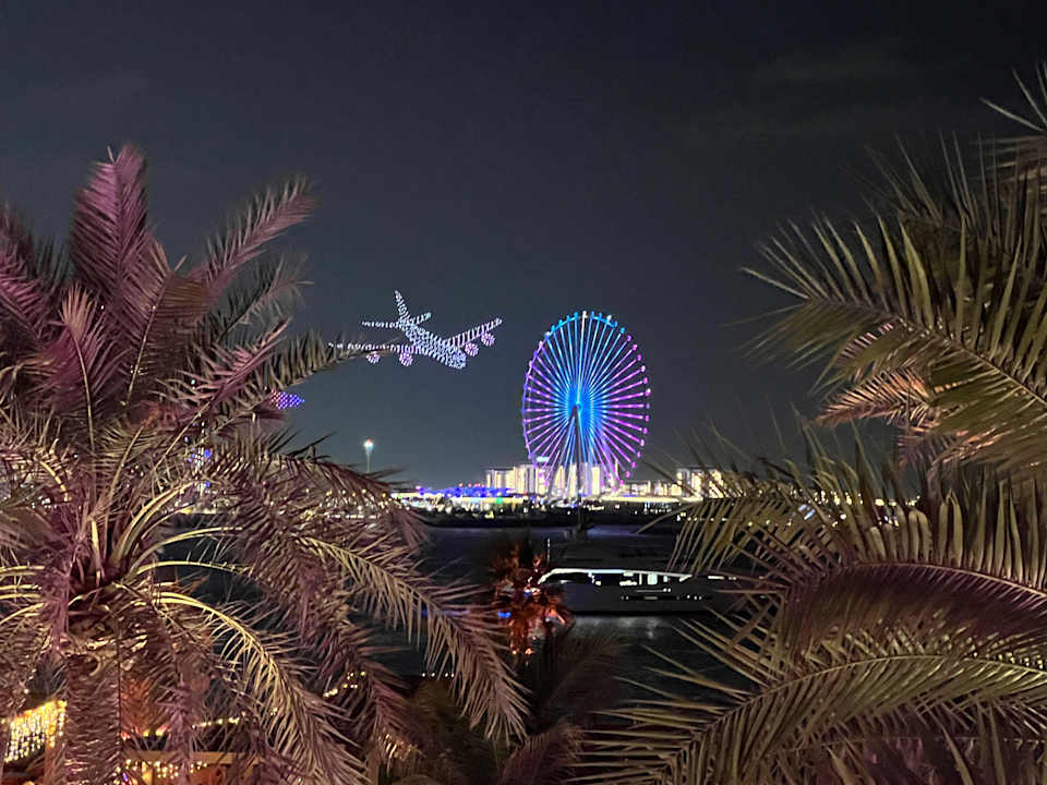 Ausblick Radisson Beach Resort Palm Jumeirah