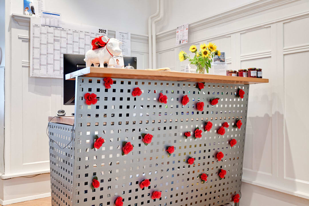 Rezeption Pensionsieben Das andere Hotel