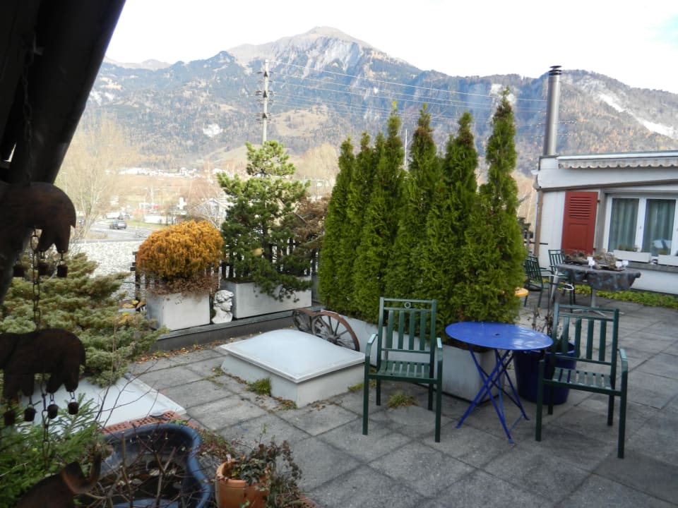 Balkon/Aussenterrasse B&B Haus Weibel
